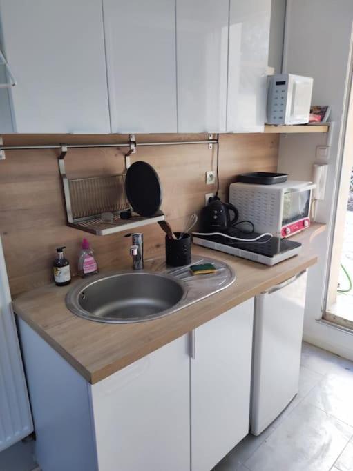 Garibaldi Mini-Maison Jardin Daire Saint-Ouen  Dış mekan fotoğraf